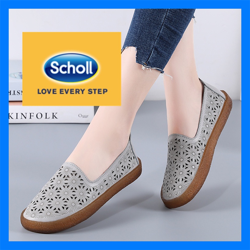 Scholl Women's Shoes รองเท้าหนังลําลอง รองเท้าผู้หญิง Boat Shoes Loafers