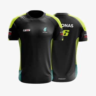 เสื้อกีฬาแขนสั้น ลายทีมชาติฟุตบอล PETRONAS MotoGP VR46 VR46 Legend Jersey VR46 2021