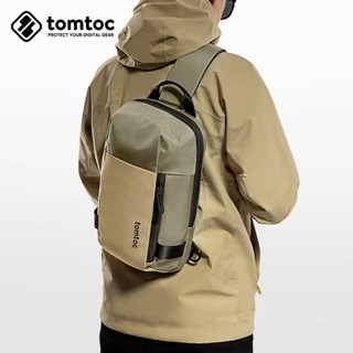 Original Tomtoc Chest bag Messenger bag  Crossbody bag  large capacity  shoulder bag multifunctional  suitable for MacBook14"inch