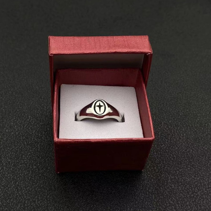 Autu แหวนแฟชั่น รูปดาวสี่แฉก สไตล์วินเทจ เรียบง่าย - รูปที่ 2