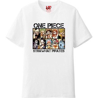 Uniqlo UT เสื้อยืดแขนสั้น คอกลม พิมพ์ลาย One Piece Juvenile Jump