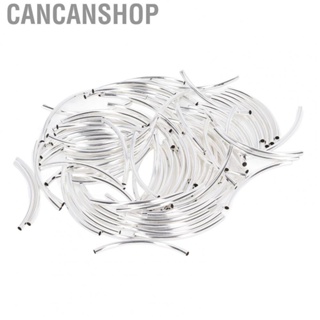 Cancanshop 100pcs Paper Clips Portable Mini Electroplating Metal Paper Clips For Office