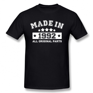 Funny Short Sleeve T-Shirt Made In 1992 All Section Original Cotton Graphic Streetwear Father Birthday Gift_03