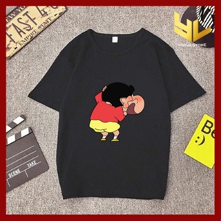 &lt;YL Vogue&gt; Crayon ShinChan T-Shirt/Oversize/Couple/Plus Size/Baju/Unisex/TShirt Perempuan/T-Shirt Lelaki/Couple/Cot_12