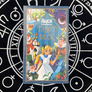 การ์ดเกมไพ่ทาโรต์ Alice in Wonderland