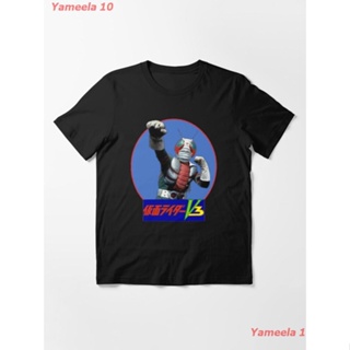 เสื้อยืดครอปเสื้อยืดพิมพ์ลายแฟชั่นKAMEN RIDER V3 PUNCH Essential T-Shirt เสื้อยืดพิมลาย เสื้อยืดผู้หญิง เสื้อยืดผู้_02