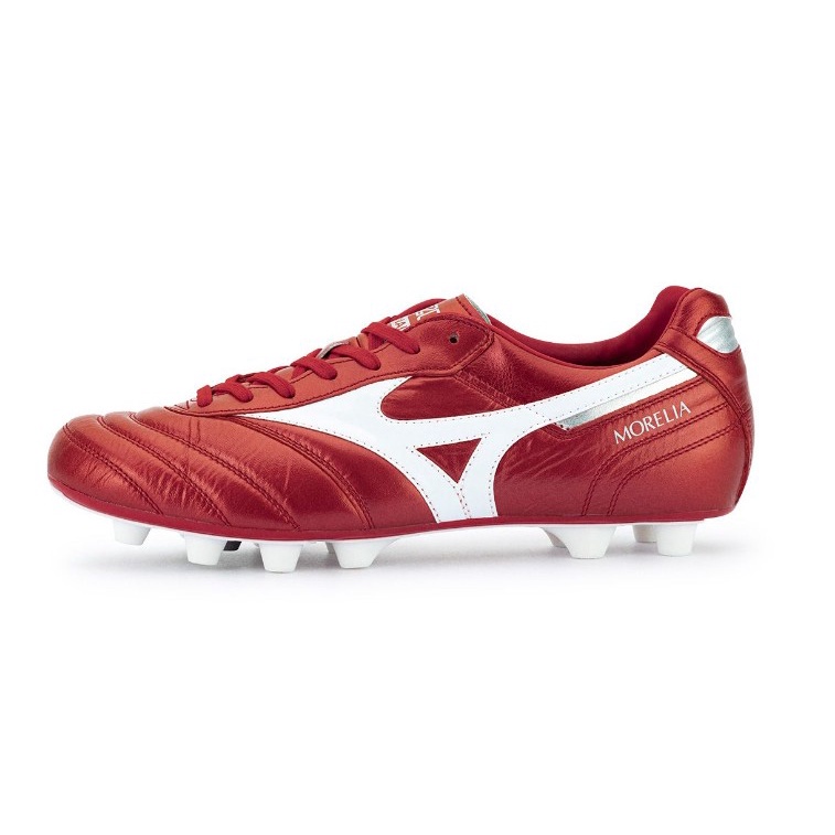 (SALE)รองเท้าฟุตบอลมิซูโน่ของเเท้ MIZUNO MORELIA II JAPAN - RED/WHITE