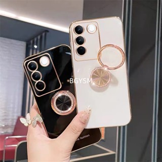 ใหม่ พร้อมส่ง เคสโทรศัพท์มือถือ แบบชุบ บางพิเศษ หรูหรา สําหรับ VIVO V29 5G X90 Pro V295G 2023