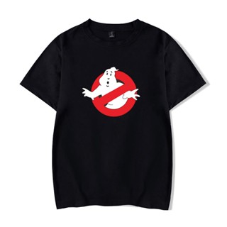 Ghost Busters เสื้อยืดแขนสั้น ผ้าฝ้าย พลัสไซซ์ สไตล์ฮิปฮอป สําหรับผู้ชาย และผู้หญิง XXS-4XL 1419A