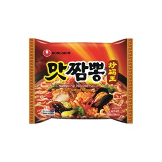 นงชิม ก.NONGSHIM บะหมี่รสปลาหมึกชนิดเผ็ด 130CHAMPONG NOODLE SOUPSPICY130G