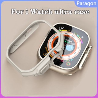 เคสนาฬิกาข้อมือ PC แบบนิ่ม กันกระแทก สําหรับ Apple watch Ultra 49 มม. I watch series 8