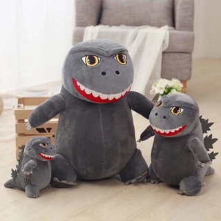 ตุ๊กตาฟิกเกอร์ Godzilla มอนสเตอร์ ไดโนเสาร์น่ารัก แบบนิ่ม ของเล่นสําหรับเด็ก