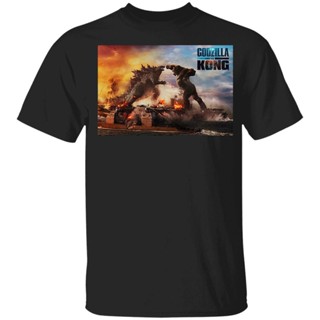 Godzilla vs King Kong Moster Fight Movies Men-T-Shirt_01