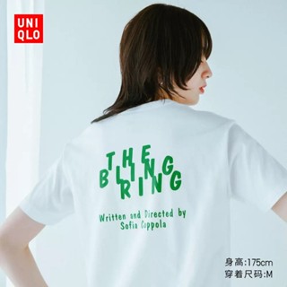 Uniqlo เสื้อยืดแขนสั้น พิมพ์ลาย Sofia Coppola สําหรับผู้หญิง 458650