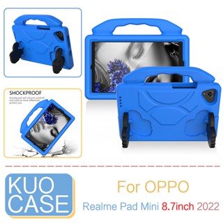 เคสกันกระแทก น้ําหนักเบา พร้อมขาตั้ง สําหรับ OPPO Realme Pad Mini 8.7 นิ้ว 2022