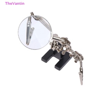 Thevantin แว่นขยายเชื่อมไฟฟ้า แบบคลิปหนีบ สามารถปรับได้ สําหรับซ่อมแซมแผงวงจรไฟฟ้า