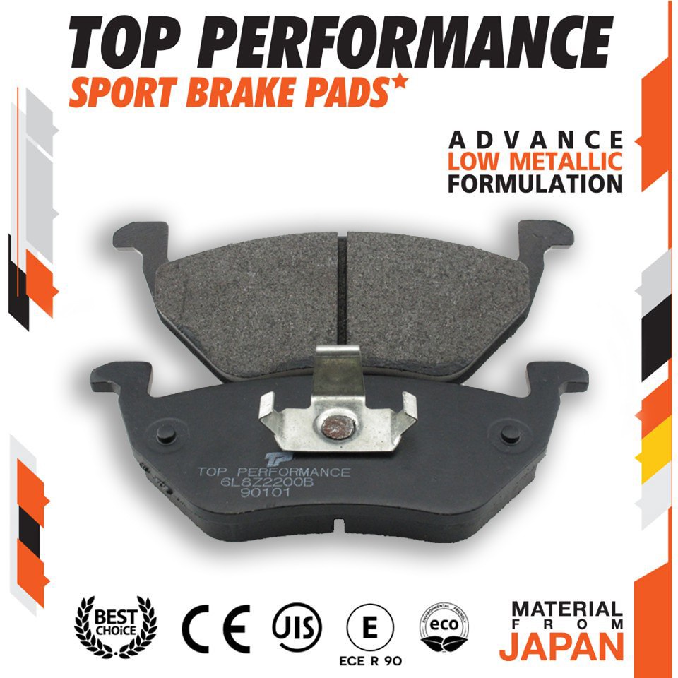 ใหม่! ผ้าเบรค หลัง MAZDA TRIBUTE 07 / FORD ESCAPE 2.3   - BF 1996 - ผ้าเบรก มาสด้า ทรีบิ้ว ฟอร์ด เอส