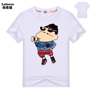 Cartoon Crayon Shin Chan Kids T Shirt Anime Shinchan Children T-shirt Summer Top_12