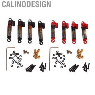 Calinodesign RC Threaded Tele Shocks Alloy Rust Proof RC Shock Absorber for 1/18 1/24 RC Crawler Car