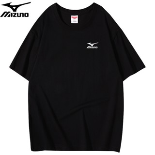 ☊❉Mizuno short-sleeved t-shirt men s summer thin section ins tide brand casual round neck top sports_01