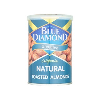 บลูไดมอนด์ BLUE อัลมอนด์อบไม่ใส่เกลือ 130ก.DIAMOND NATURAL TOASTEDALMONDS130G