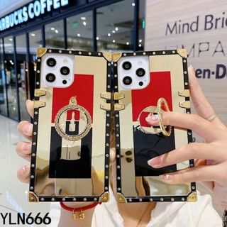 เคสป้องกันโทรศัพท์มือถือ ทรงสี่เหลี่ยม มีกระจก สําหรับ Xiaomi 9 10LITE POCO M3 F3 F2PRO C3 X2 X3 X3PRO X3NFC M3PRO M4 M4PRO