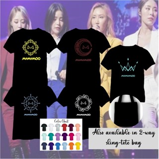 Mamamoo Shirt OR Sling Tote Bag [ kpop Yellow Flower Red Moon Blue White Wind Purple ]_09