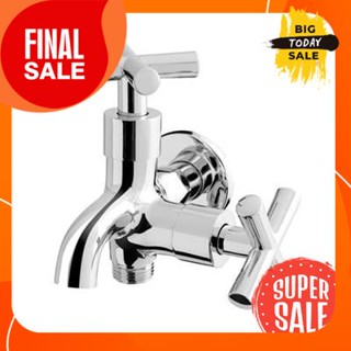 ก๊อกล้างพื้น 2 ทาง HANG รุ่น TW-139 โครเมียม2-way floor washing faucet HANG model TW-139 chrome