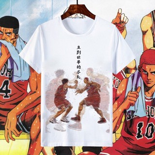 Slamdunk T-Shirt Men And Women Short Sleeve over size Wide form_09