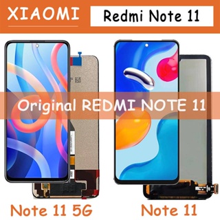 Xiaomi Redmi Note 11 จอแอลซีดี 2201117แผงหน้าจอสัมผัสดิจิทัล สําหรับ Redmi Note 11 5G