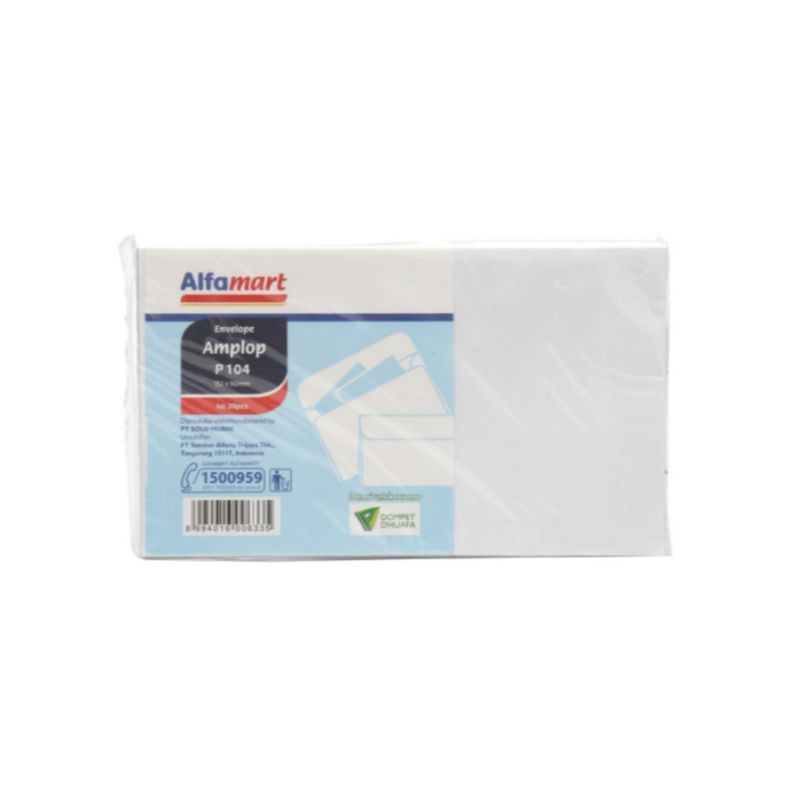 Alfamart Envelope P 104 20 ชิ้น