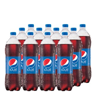 Drink1L ขวดน้ำอัดลมและน้ำหวานPepsiSoft ลิตรแพ็ค12 น้ำอัดลมเป๊ปซี่เป๊ปซี่1 1LDrinkx12Bottles