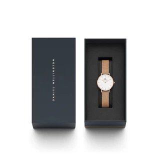 Daniel Wellington นาฬิกาข้อมือ Petite Melrose RG White 28มม สีโรสโกลด์
