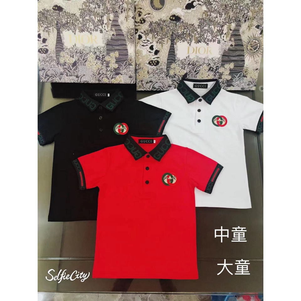 เสื้อยืดเด็กคอปก 6ucc! นําเข้าเสื้อยืดเด็กชายพรีเมี่ยม / นําเข้า