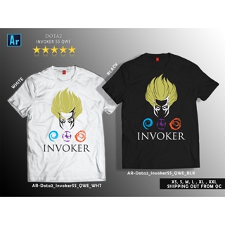 Dota2 Shirt Invoker Tshirt Unisex dota 2 Invoke Immortal Custom QWE T shirt for men and women_04