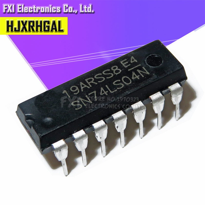 10PCS SN74LS04N SN74LS04 DIP14 DIP 74LS04N 74LS04 ใหม่