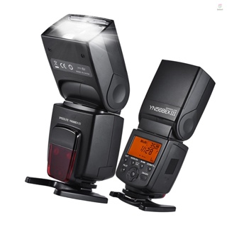 Btt YN568EX III แฟลชไร้สาย TTL Master Slave Speedlite GN58 1/8000s ซิงค์ความเร็วสูง รองรับ USB แบบเปลี่ยน สําหรับกล้อง DSLR