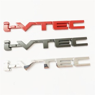 สติกเกอร์ตราสัญลักษณ์ VTEC I-VTEC 3D โลหะอัลลอย สําหรับติดตกแต่งรถยนต์ Hon*da Civic Odyssey V6 V8 AWD