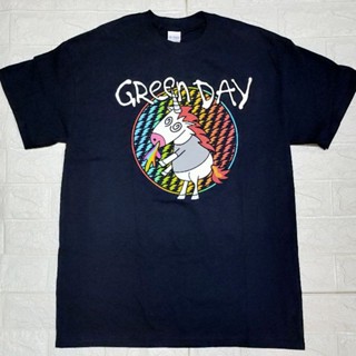 เสื้อวง Green day ลายม้ายูนิคอร์น ลิขสิทธิ์แท้