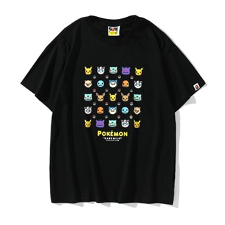 BAPE / A BATHING APE / Pokemon / Baby Milo / T-Shirt / Tee / Street Wear / Fashion 2021 / Men And Lady / Cotton / S_07