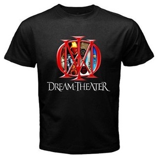 Men T Shirt Dream Theater Logo Printed Black T Shirts Funny Tees Cool Teeshirts_04