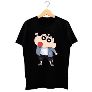 CRAYON SHIN CHAN CASUAL FASHION COOL DOPE GRAPHIC WHITE T-SHIRT 22_12