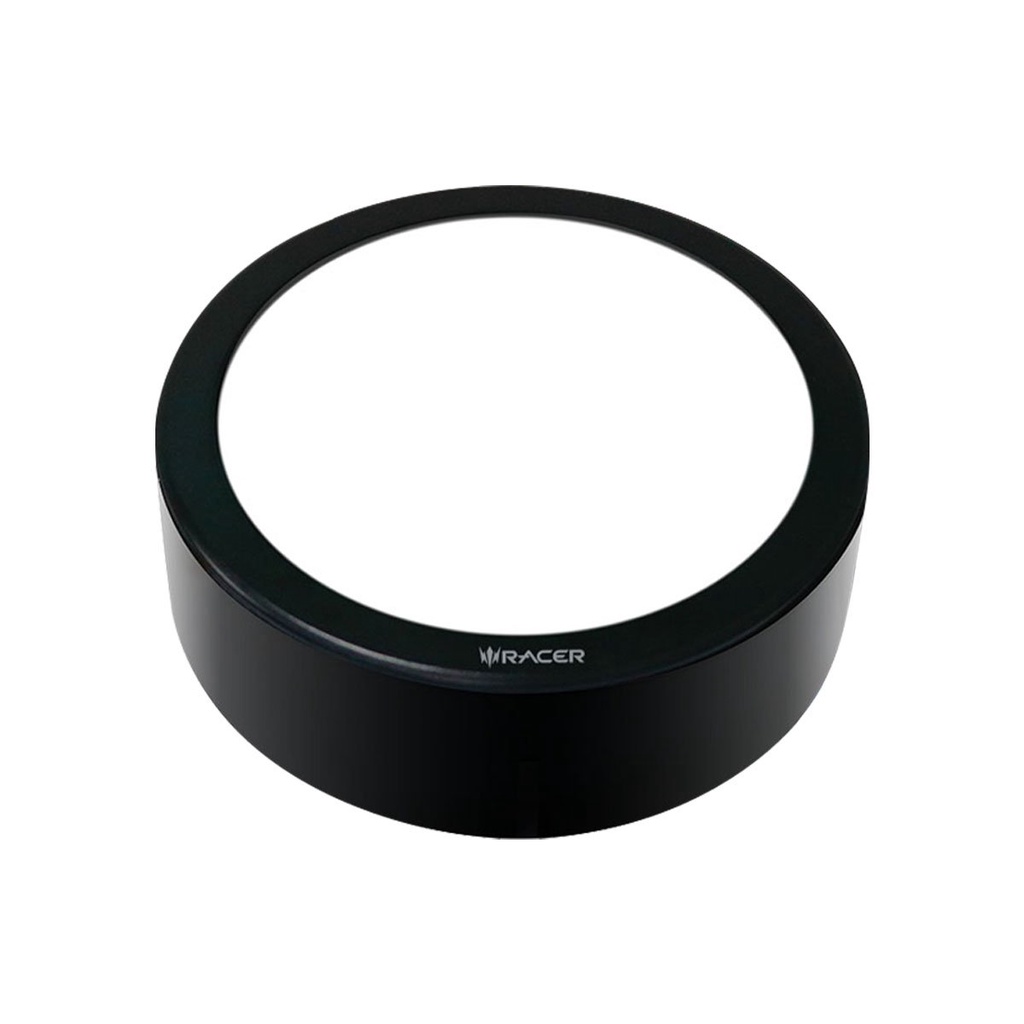 โคมดาวน์ไลท์ติดลอยหน้ากลม 8 นิ้ว LED 18W Daylight RACER รุ่น EVO TECH 18W/65(BK) สีดำ