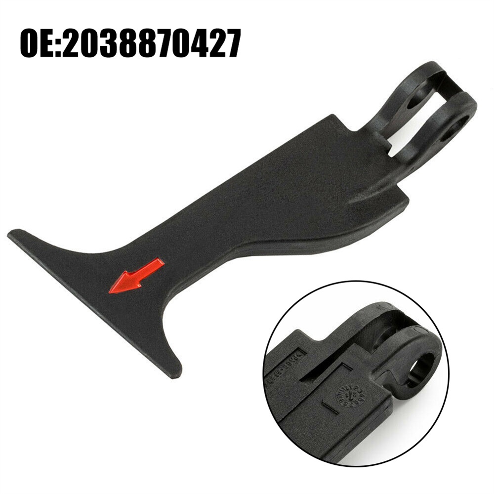 มือจับปล่อยฝากระโปรงหน้าที่ทนทานสําหรับ Mercedes Benz W203 C230 240 320 2038870427