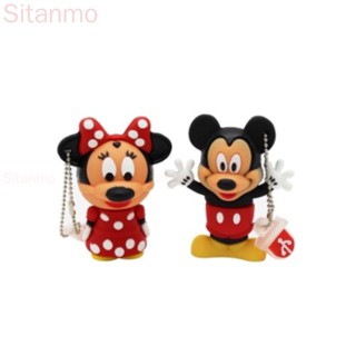 Minnie Pendrive แฟลชไดรฟ์ USB ความจุจริง 128GB 64GB 1TB 2TB 8GB 16GB 32GB 1GB รูปมิกกี้เมาส์