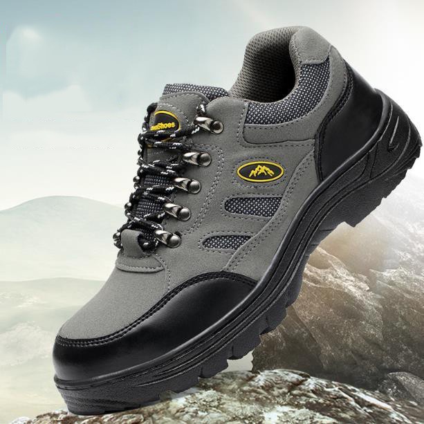 🛒รองเท้าเซฟตี้🛒 หัวเหล็กSafety Shoes รองเท้าเชื่อม ป้องกันการชนและป้องกันการแท