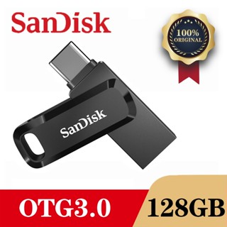 Sandisk OTG แฟลชไดรฟ์ USB 128GB 64GB 32GB USB3.0 TYPE-C Pendrive Memory Stick Storage Flash drive