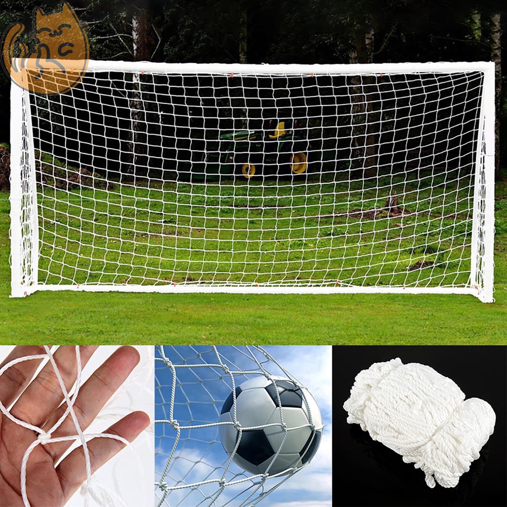 ตาข่ายประตูฟุตบอล โพลีเอทิลีน แบบพกพา พับได้ ป้องกันการกระแทก SHOPTKC0406