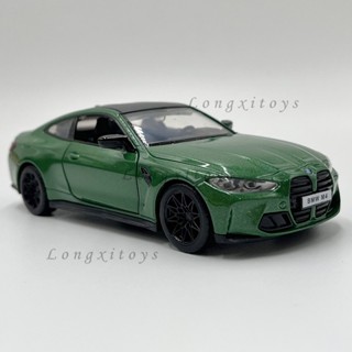 โมเดลรถยนต์ 1:32 Diecast BMW M4 G82 พร้อมเสียง และไฟ ของเล่นสําหรับเด็ก