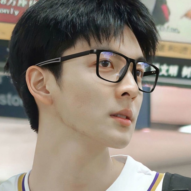 แว่นสายตาสั้น ป้องกันแสงสีฟ้า ค่าสายตา 0.0 ถึง -6.0 แว่นตากีฬาสายตาสั้นแว่นตาปั่นจักรยานซิลิโคน TR90 แว่นตาแว่นตาผู้ชาย - รูปที่ 5